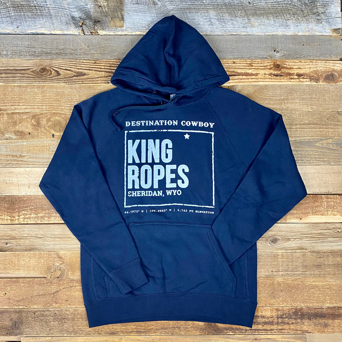 Unisex Destination Cowboy Special Blend Raglan Hoodie – King Ropes