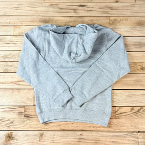 NEW! YOUTH LT BLUE KING ROPES HOODIE - GREY HEATHER